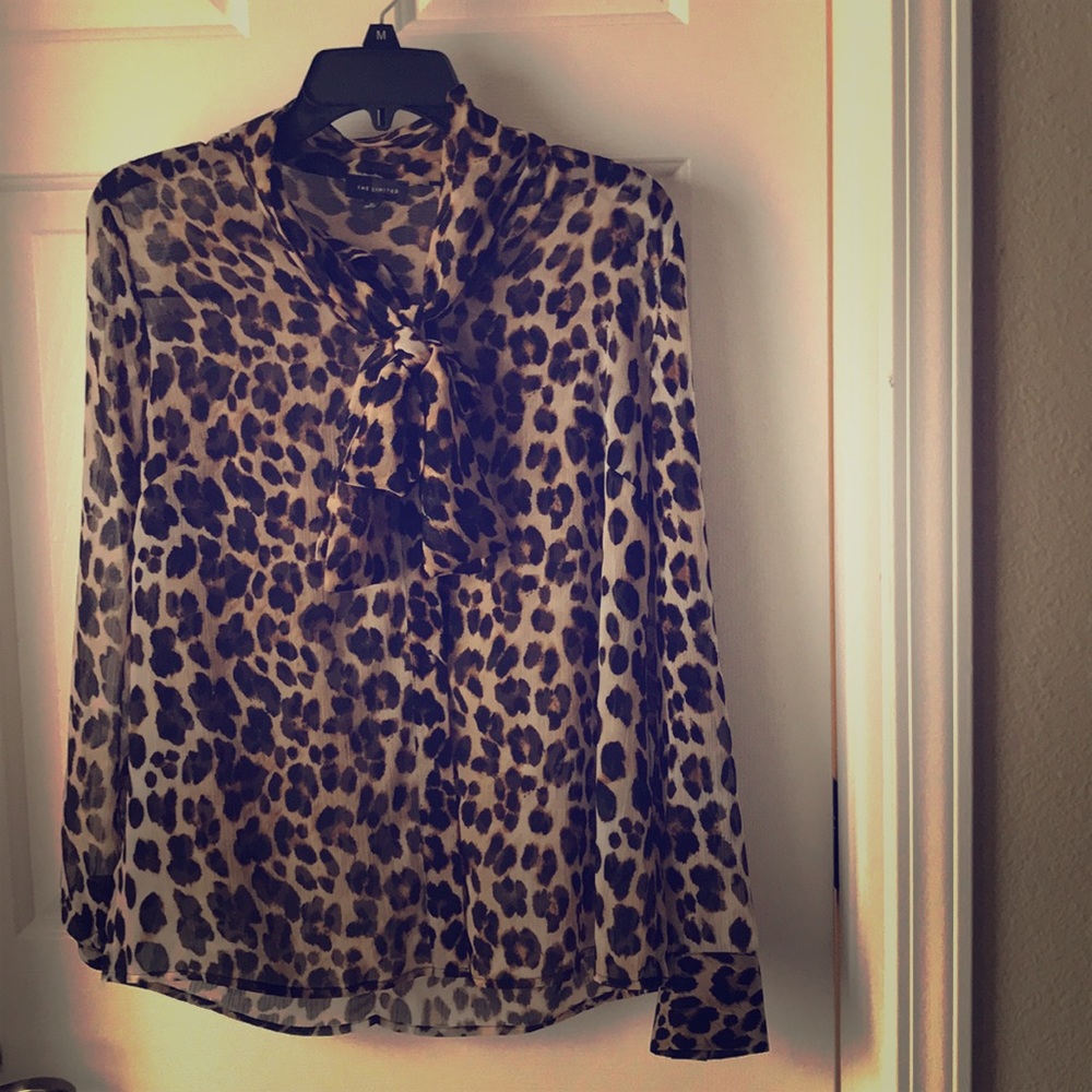 Leopard The Limited Pussy Bow Blouse